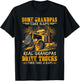 Some Grandpas Take Naps Real Grandpas Drive Trucks T-Shirt - T-Shirt | Black