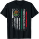 Mexico Flag Shirt Gift 4th Of July USA American Mexican Flag Women Kids Men T-Shirt - T-Shirt | Black