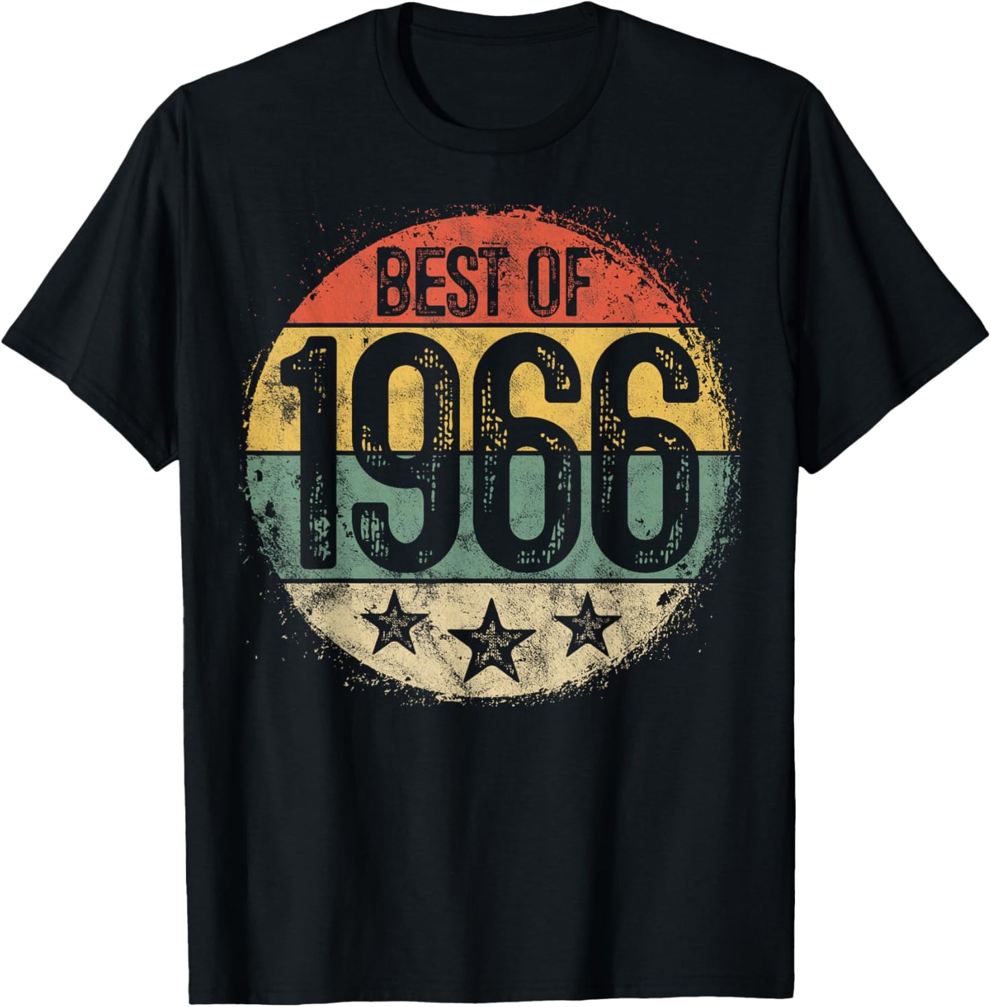 Best of 1966 59th Birthday Gifts Women 59 Year Old T-Shirt - T-Shirt | Black