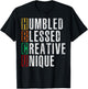 HBCU Grad Afro Historical Black College Women Kids Girls T-Shirt - T-Shirt | Black