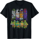 TMNT Characters With Villains T-Shirt - T-Shirt | Black