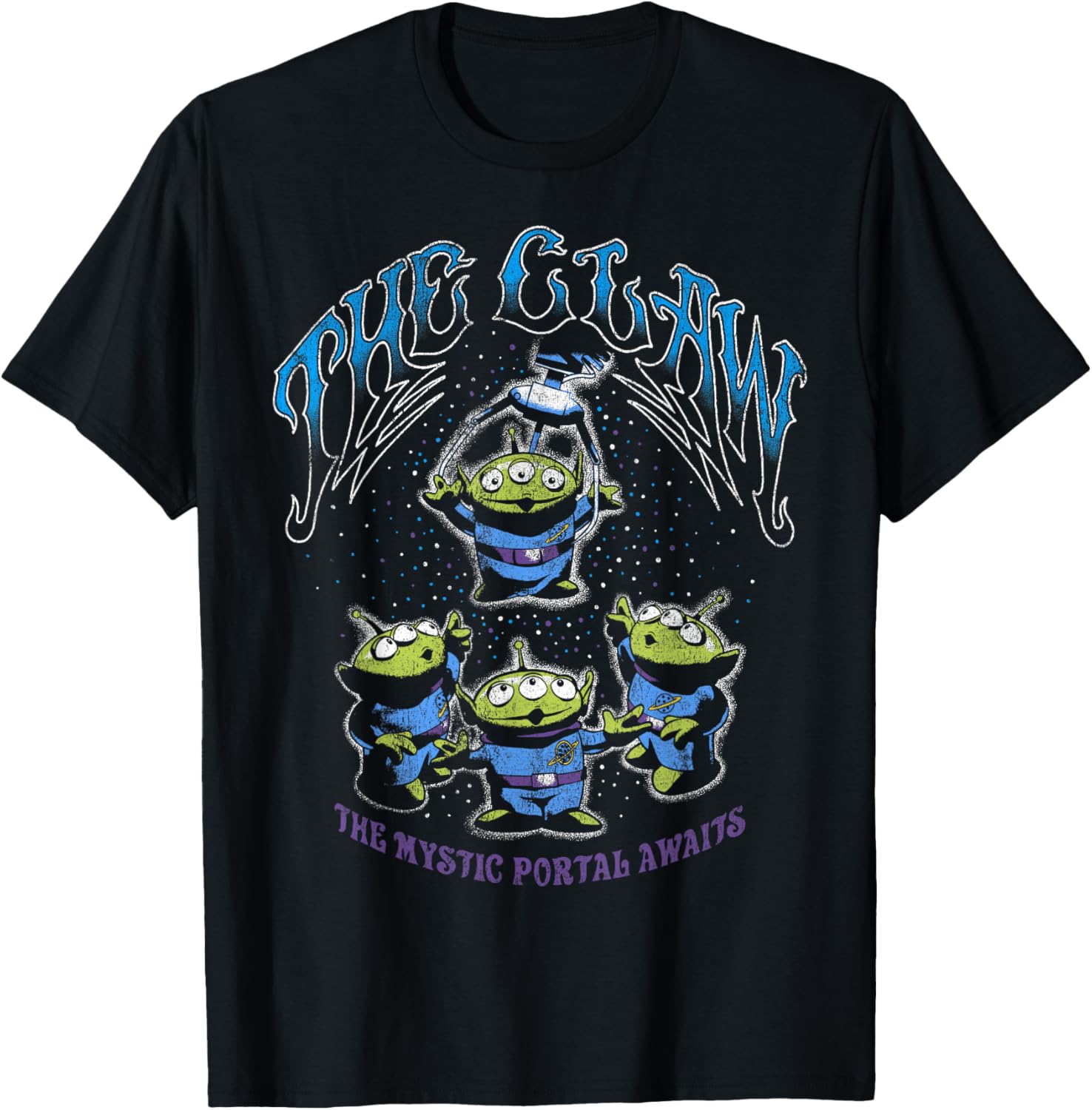Disney Pixar Toy Story The Claw Mystic Portal Tour Vintage T-Shirt - T-Shirt | Black