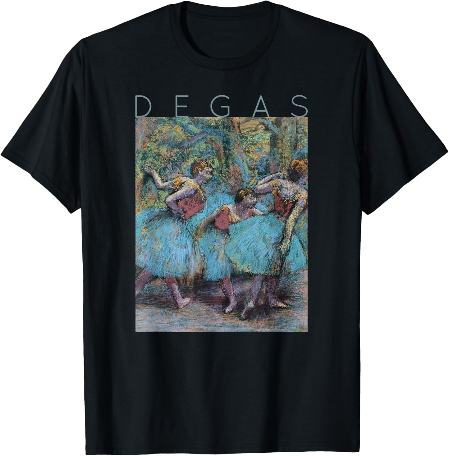 Edgar Degas Dancer for Artist and Ballerina T-Shirt - T-Shirt | Black