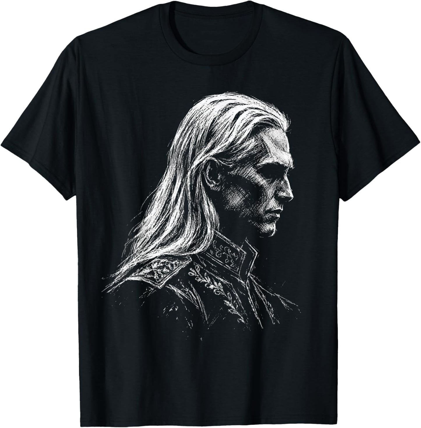 Nordic Alien Sketch Agarthan Emissary Disclosure 2026 T-Shirt - T-Shirt | Black