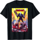 Marvel Spider-Man Miles Morales & Tombstone Comic Book Cover T-Shirt - T-Shirt | Black