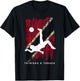 Trinidad & Tobago Flag Soccer Player Silhouette T-Shirt - T-Shirt | Black