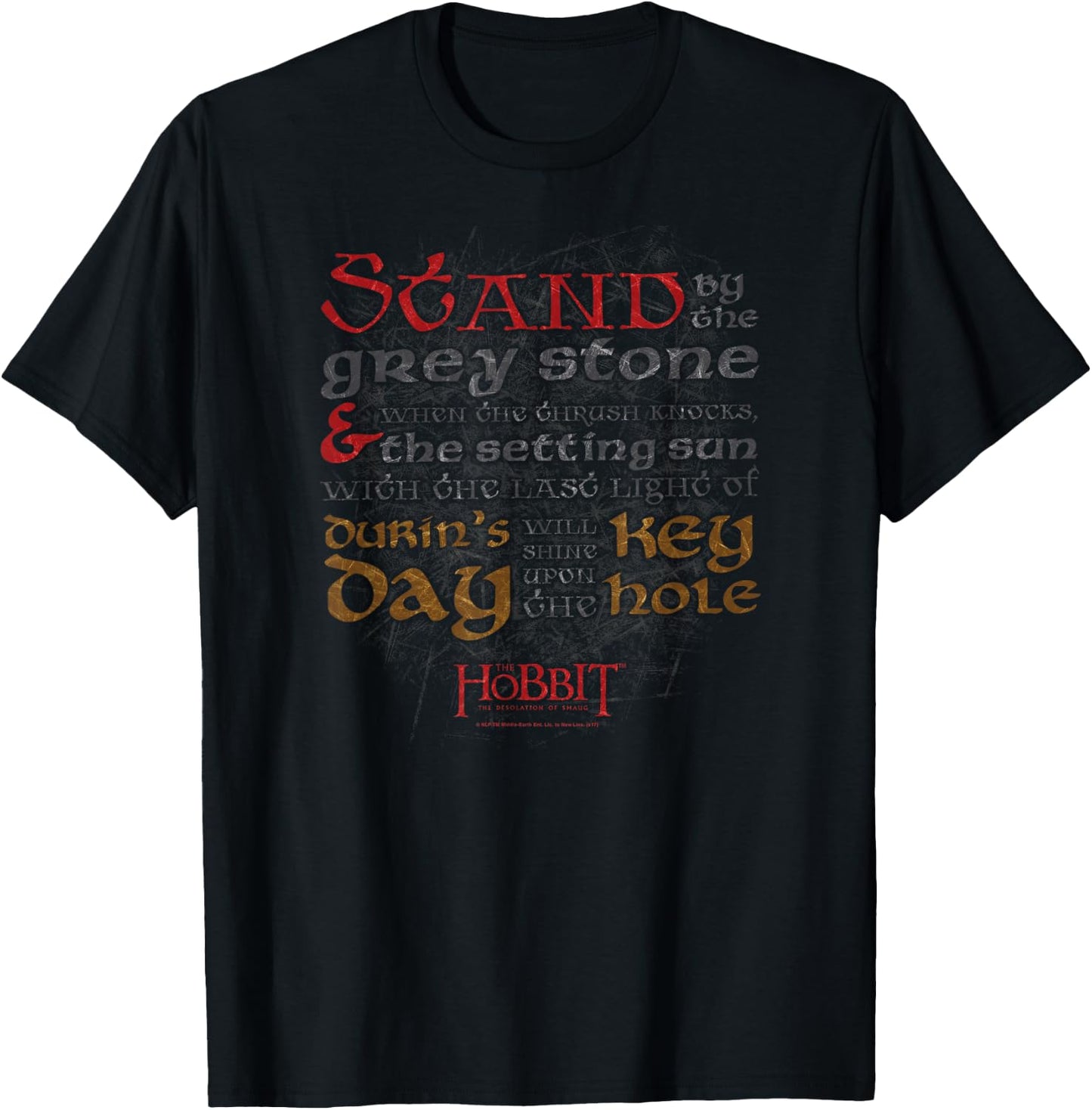 Hobbit Keyhole T-Shirt - T-Shirt | Black