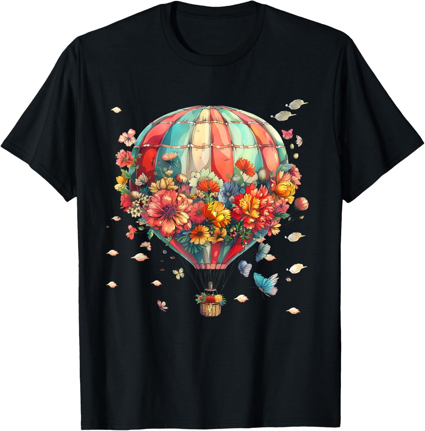 Hot Air Balloon Ride Festival Hot Air Ballooning T-Shirt - T-Shirt | Black