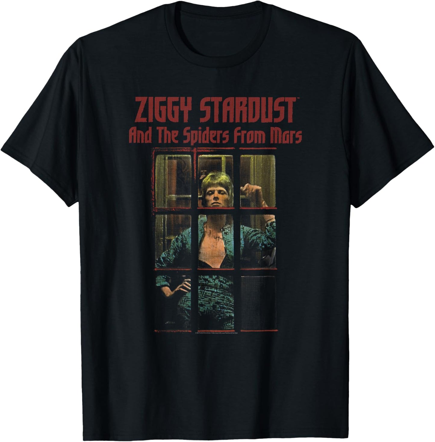 David Bowie - And The Spiders From Mars T-Shirt - T-Shirt | Black