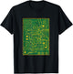 Computer Repair Tech Technician Motherboard Printed Circuit Board T-Shirt - T-Shirt | Black
