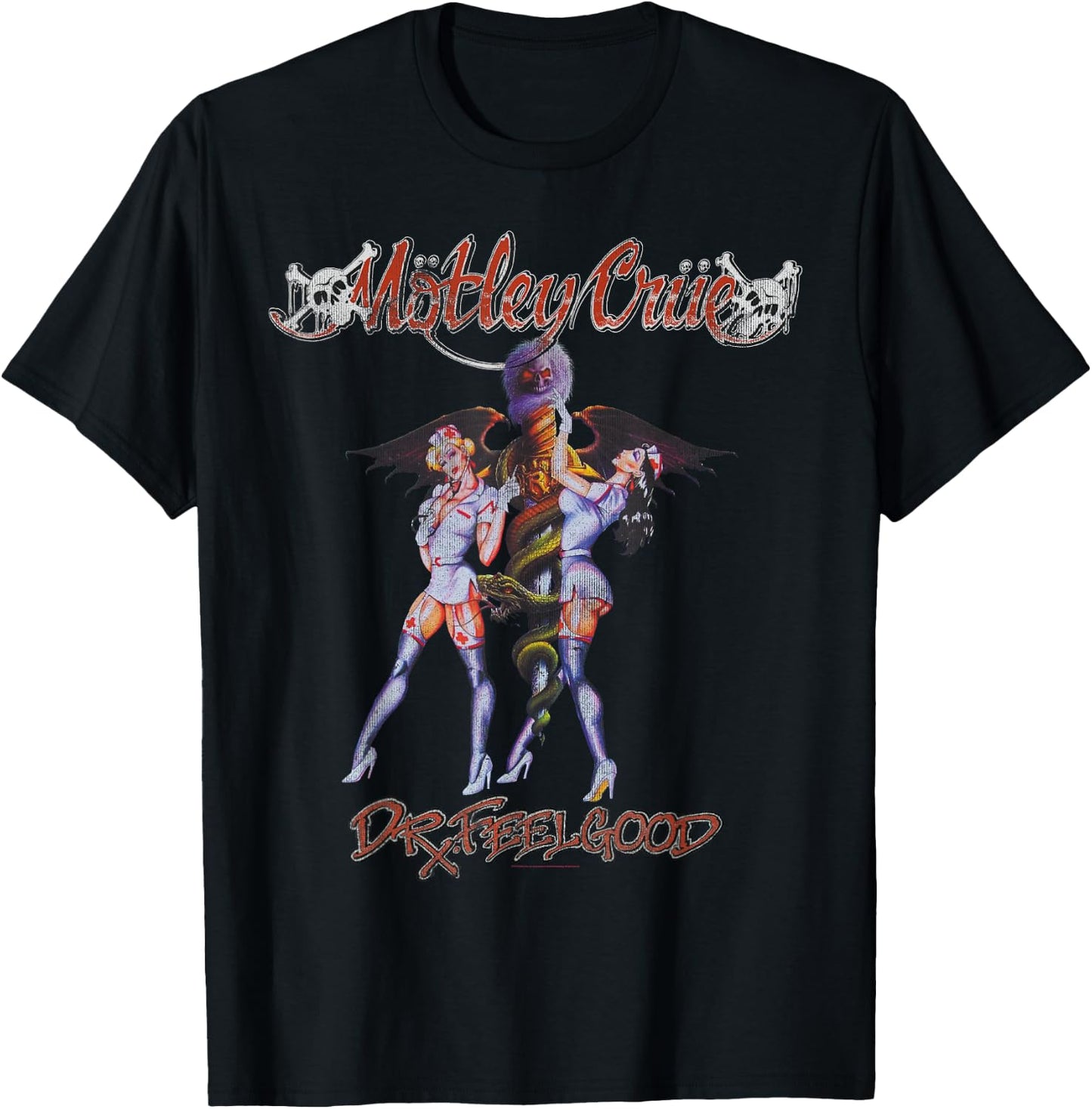 Mötley Crüe - Dr. Feelgood T-Shirt - T-Shirt | Black