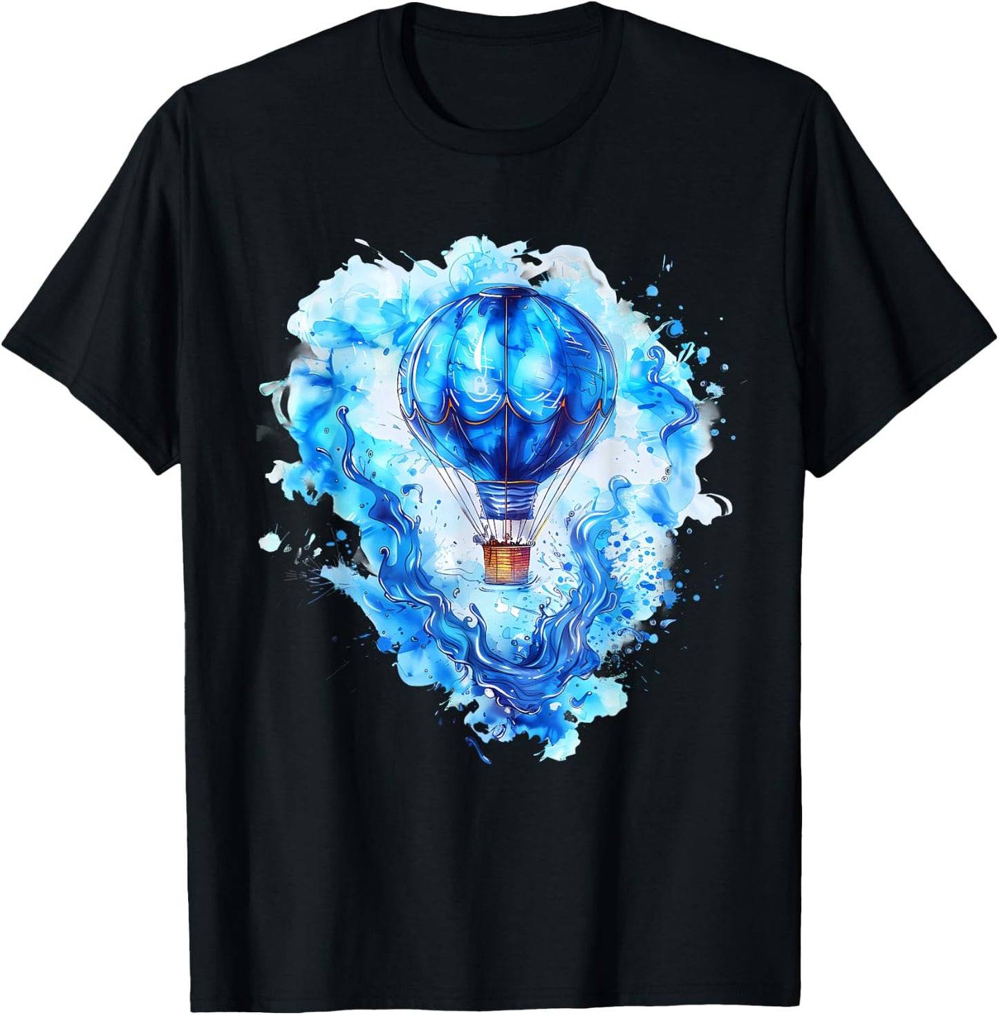 Hot Air Balloon Ride Festival Hot Air Ballooning T-Shirt - T-Shirt | Black