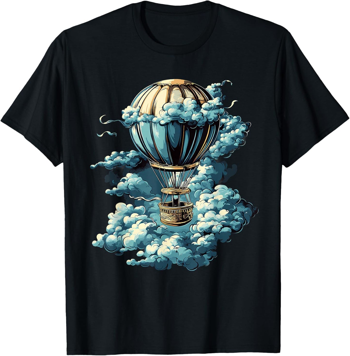 Hot Air Balloon Ride Festival Hot Air Ballooning T-Shirt - T-Shirt | Black