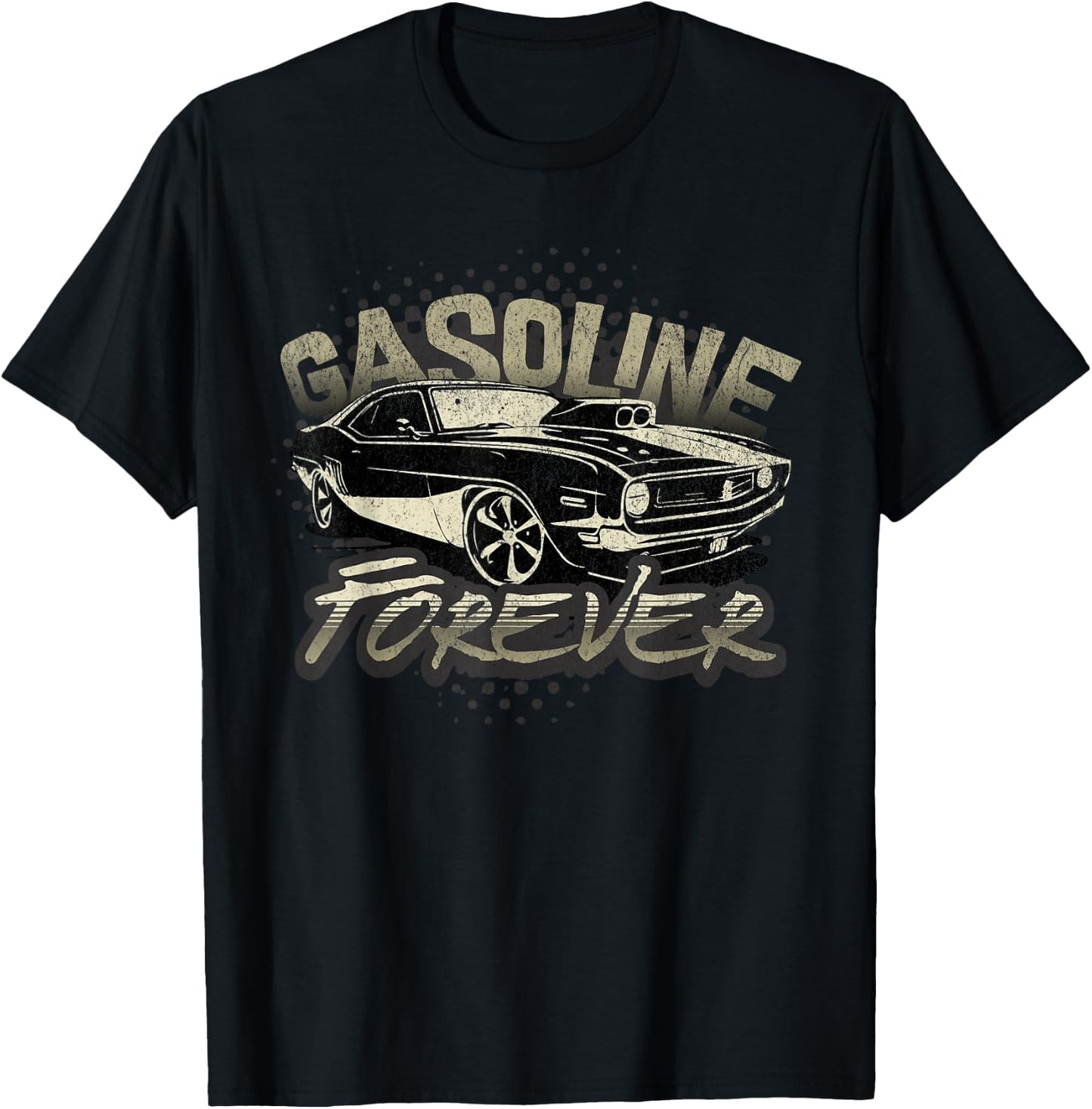 Gasoline Forever T-Shirt - T-Shirt | Black