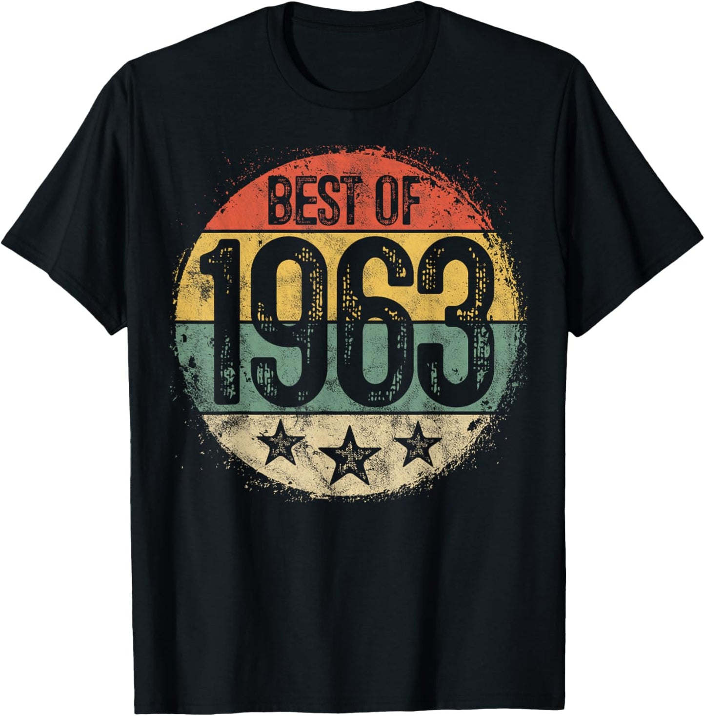 Best Of 1963 62nd Birthday Gifts Women 62 Year Old T-Shirt - T-Shirt | Black