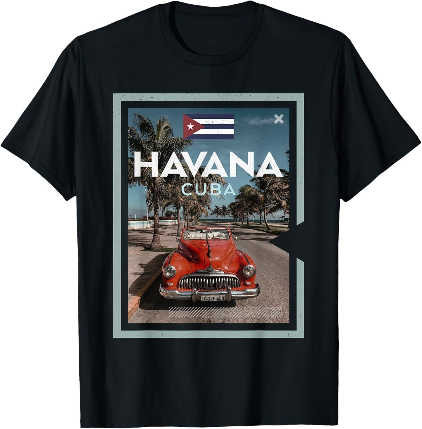 Havana, Cuba T-Shirt - T-Shirt | Black