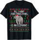 All I Want For Christmas Is An Elephant Ugly Xmas Sweater T-Shirt - T-Shirt | Black