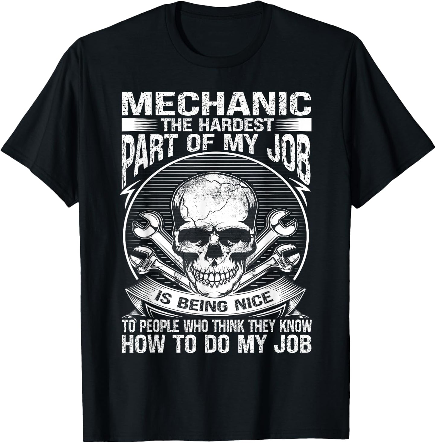 Mechanic Car Guy Auto Mechanic T-Shirt - T-Shirt | Black
