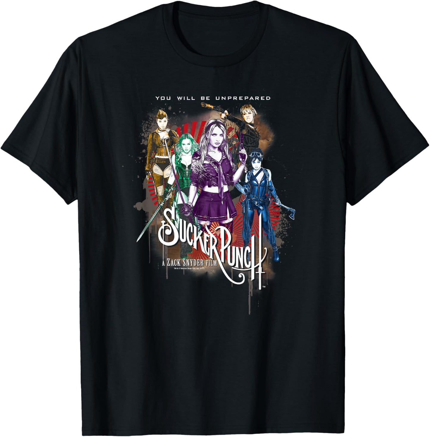 Sucker Punch Unprepared T-Shirt - T-Shirt | Black