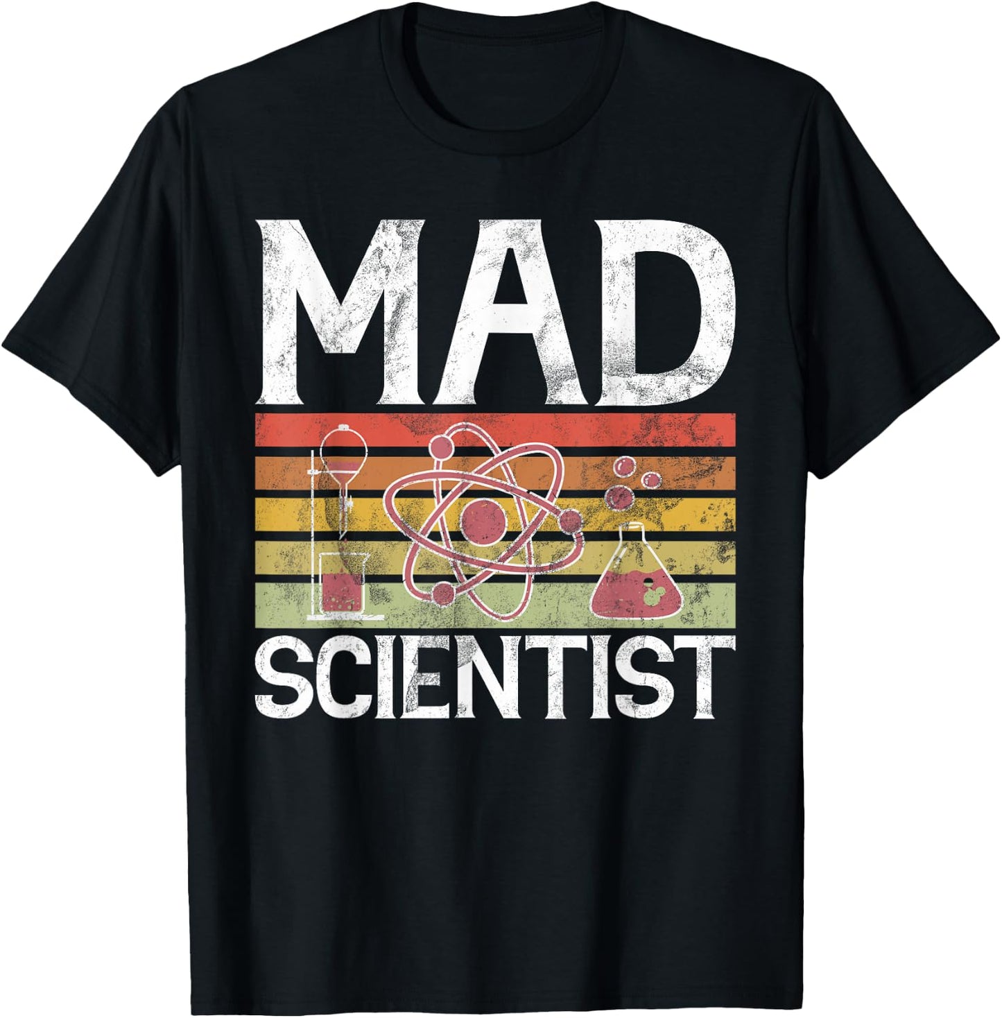 Mad Scientist T-Shirt - T-Shirt | Black