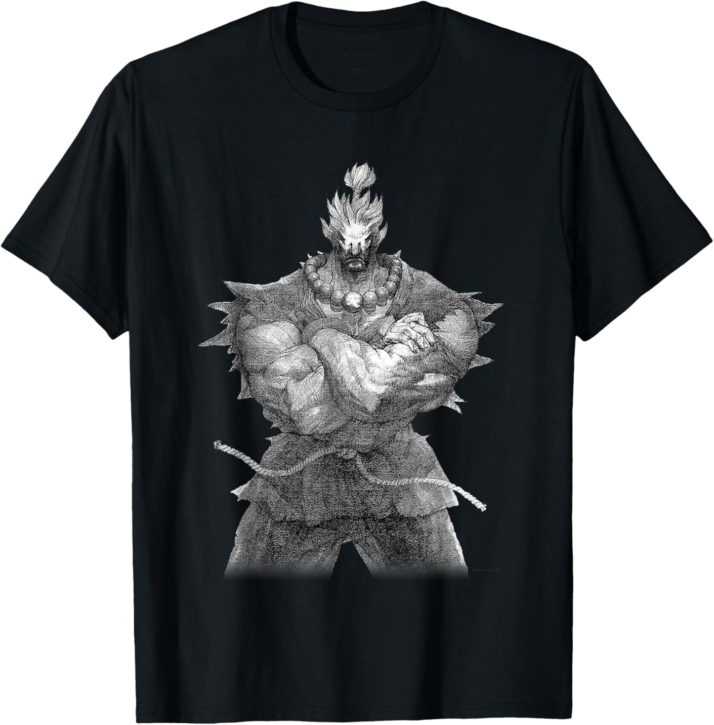 STREET FIGHTER Master of the fist : Akuma T-Shirt - T-Shirt | Black
