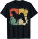Square Retro Shar-Pei Owner Gift Dog Sharpei Dad Pet Mom Men Women Kids T-Shirt - T-Shirt | Black