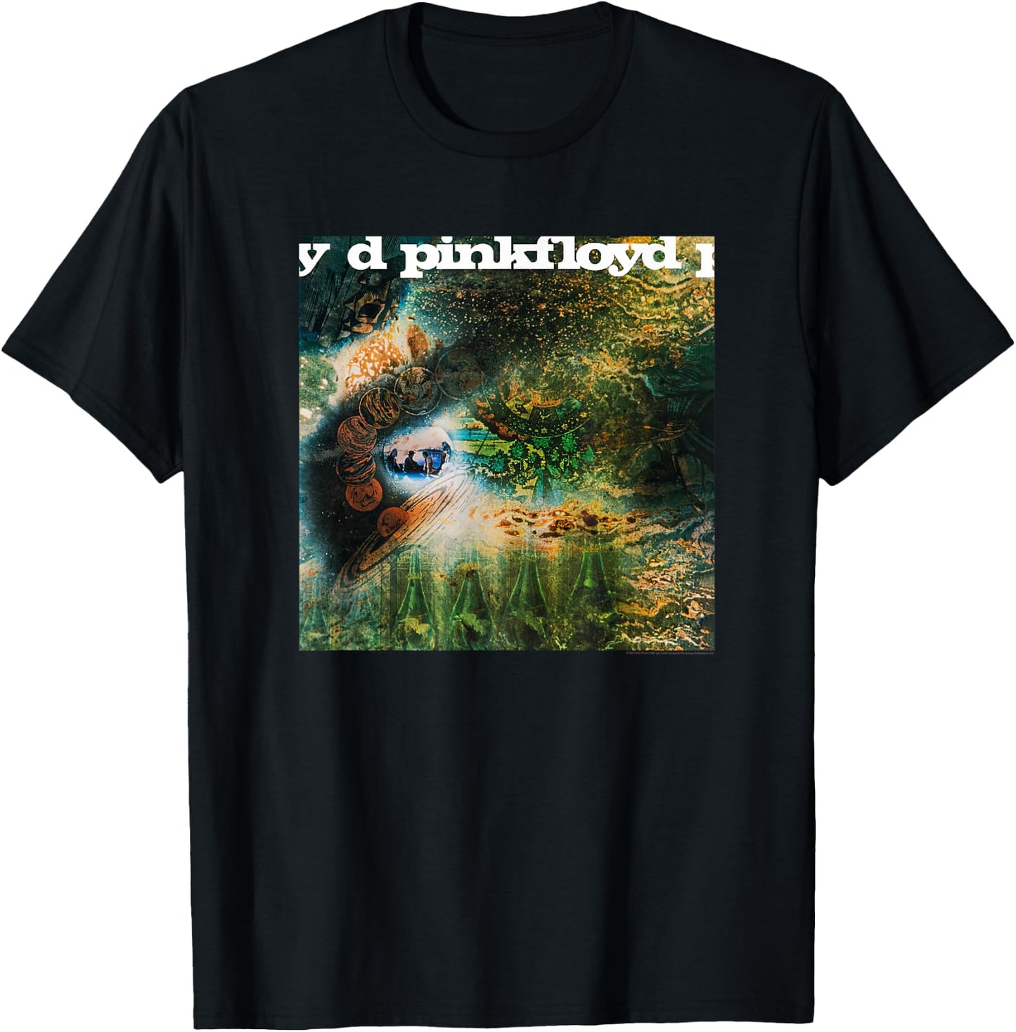 Pink Floyd A Saucerful of Secrets T-Shirt - T-Shirt | Black