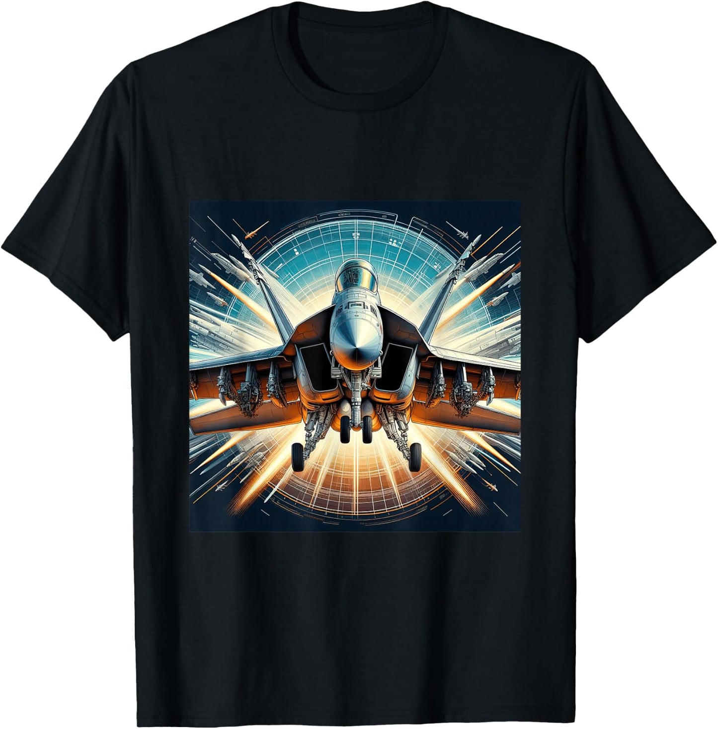 F18 F/A-18 Super Hornet Fighter Jet Naval Aviation Pilot T-Shirt - T-Shirt | Black