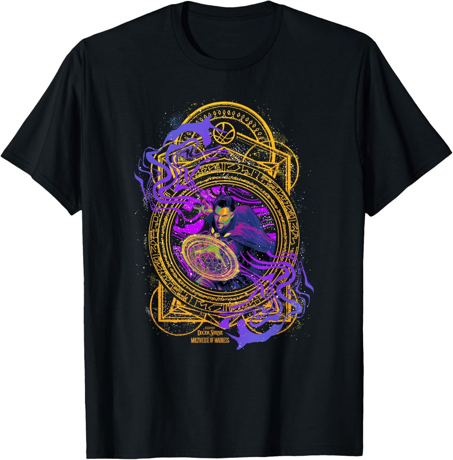 Marvel Doctor Strange in The Multiverse of Madness Portal T-Shirt - T-Shirt | Black