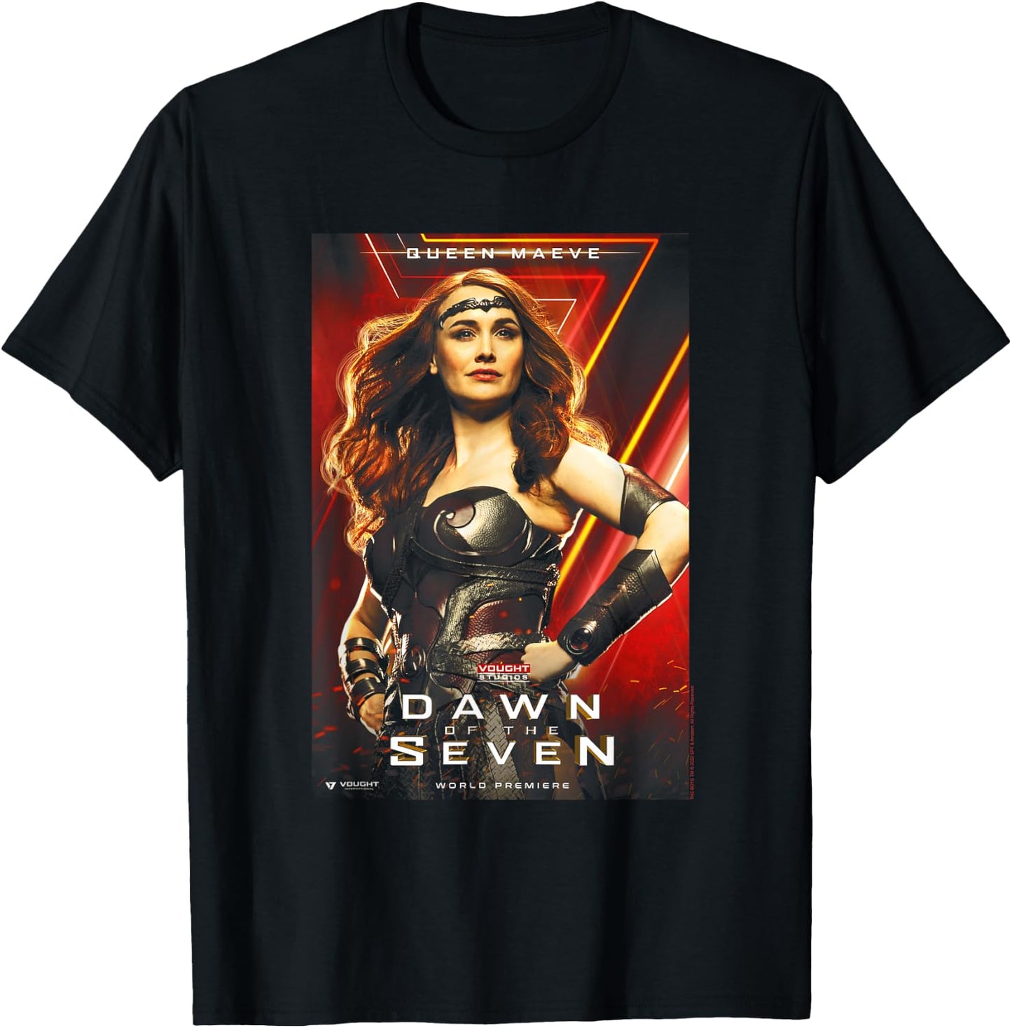 The Boys Queen Maeve Vought Poster Superhero TV Show T-Shirt - T-Shirt | Black