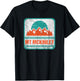 Retro Vintage Mount McKinley USA Mountains T-Shirt - T-Shirt | Black