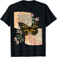 One Day Butterflies T-Shirt - T-Shirt | Black