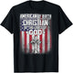 American by Birth Christian by the Grace of God Religious T-Shirt - T-Shirt | Black