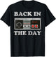 Nintendo NES Controller Back In The Day Graphic T-Shirt - T-Shirt | Black
