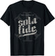 Sola Fide Post Tenebras Lux IX Christogram Retro Graphic T-Shirt - T-Shirt | Black