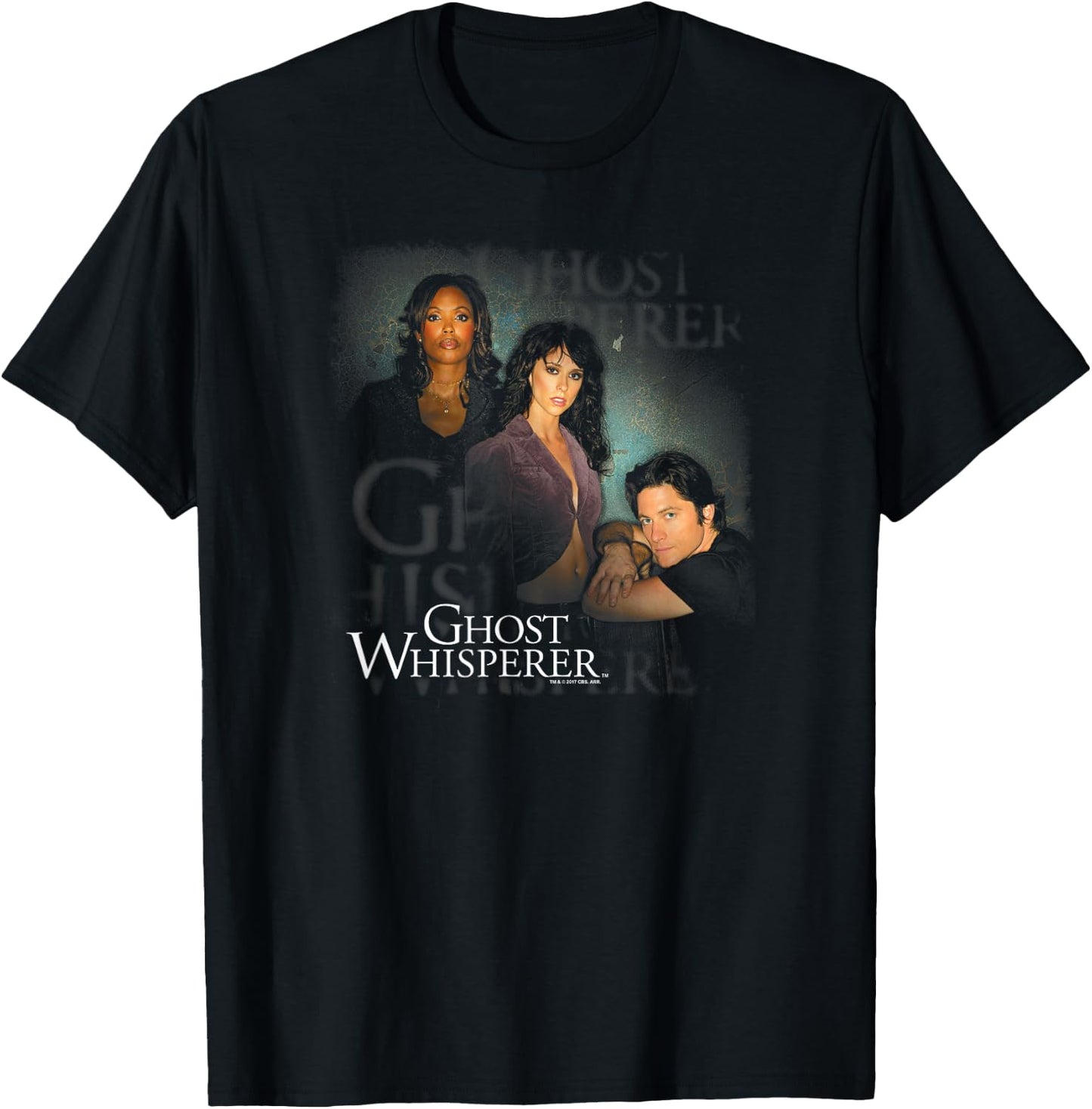 Ghost Whisperer Diagonal Cast T-Shirt - T-Shirt | Black