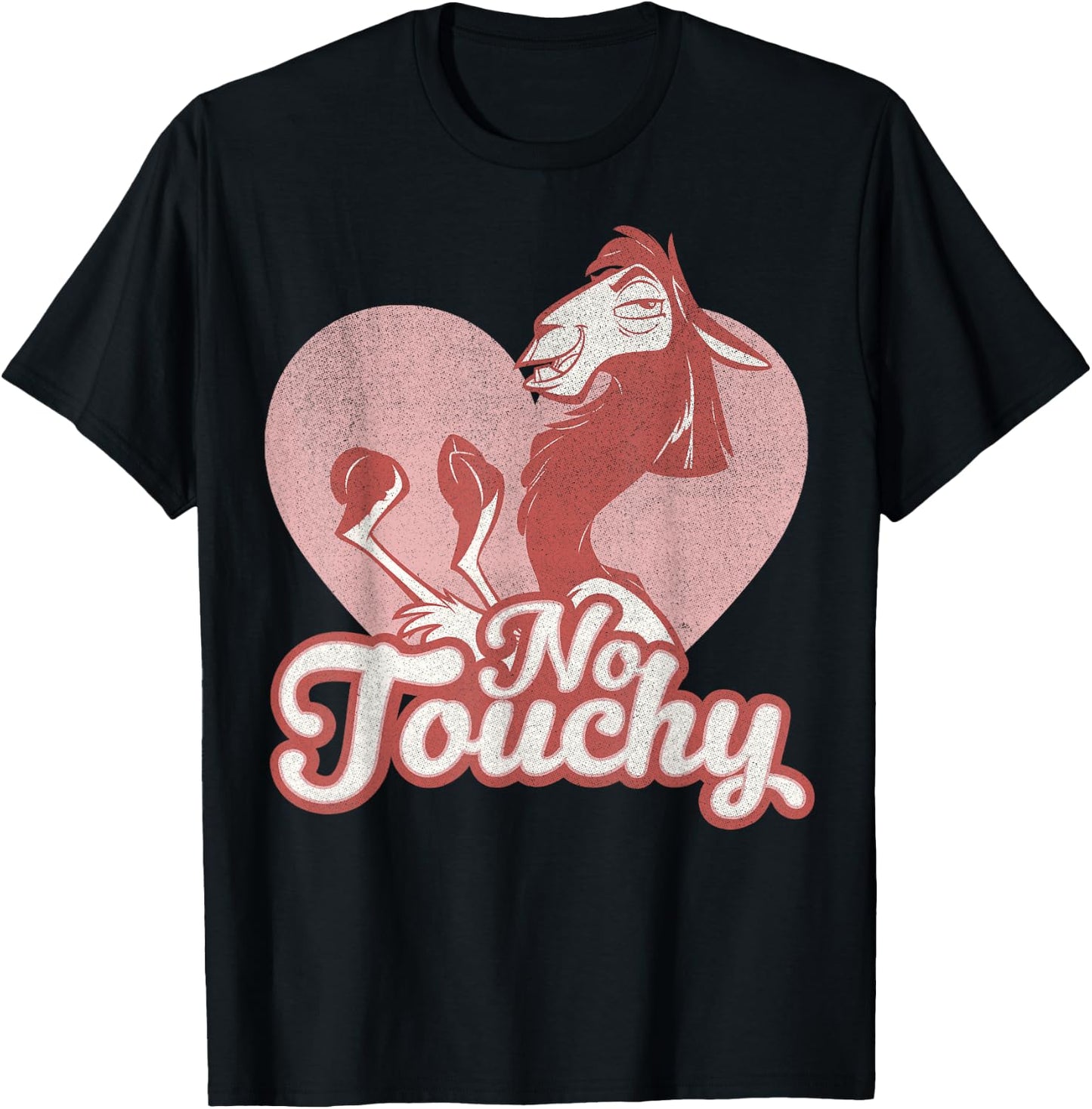 Disney Emperor's New Groove Kuzco No Touchy Graphic T-Shirt - T-Shirt | Black