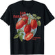Vintage San Marzano Tomatoes Italian Girl Summer T-Shirt - T-Shirt | Black