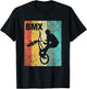 Vintage BMX Rider - Bicycle Stunt Racing Gift T-Shirt - T-Shirt | Black