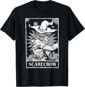 DC Comics Halloween Scarecrow Tarot Poster T-Shirt - T-Shirt | Black