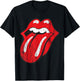 Rolling Stones Official Distressed Tongue T-Shirt - T-Shirt | Black