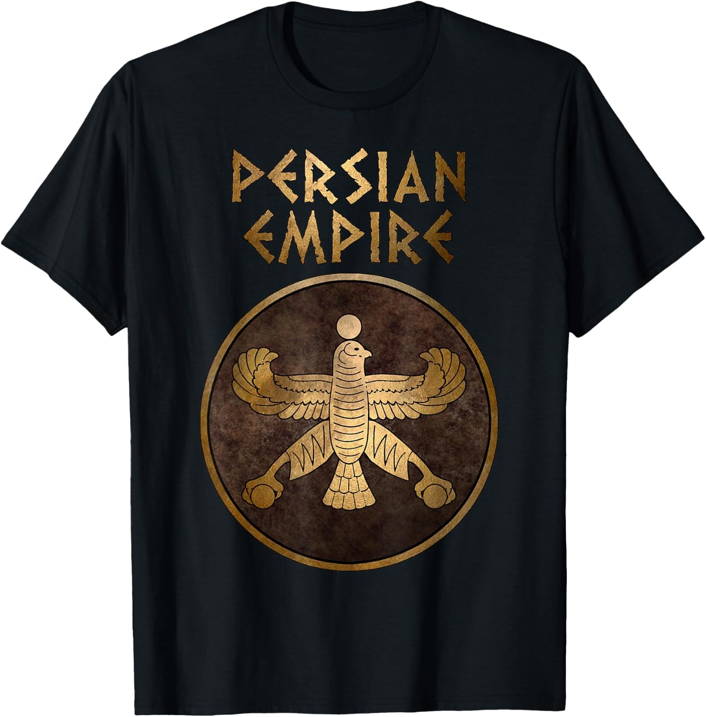 Persian Empire Ancient Achaemenid Empire Symbol T-Shirt - T-Shirt | Black