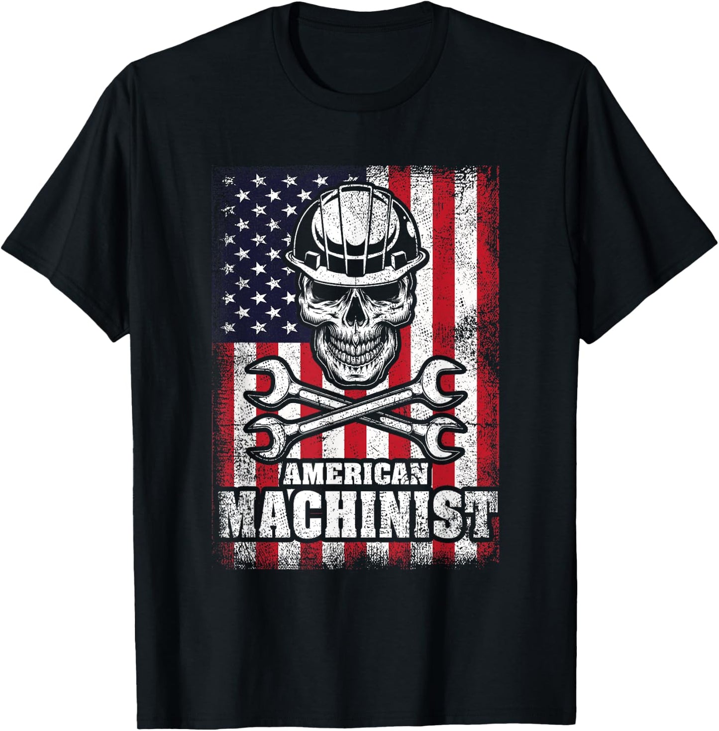 American Machinist Mechanic Machinist Operator T-Shirt - T-Shirt | Black