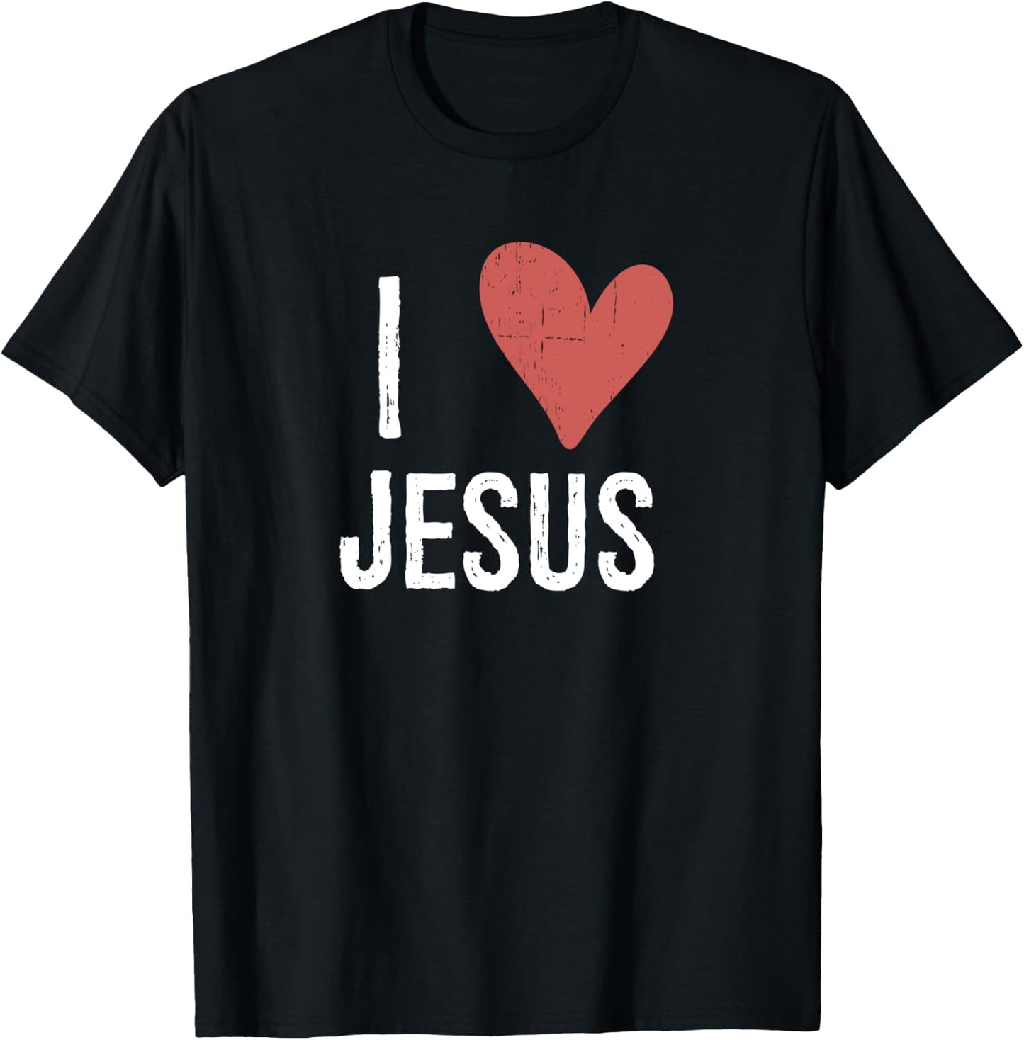 I Love Jesus T-Shirt - T-Shirt | Black