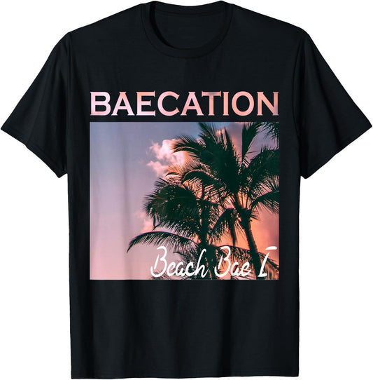 Baecation Outfits For Couples 2021 and more Bae 1 T-Shirt - T-Shirt | Black