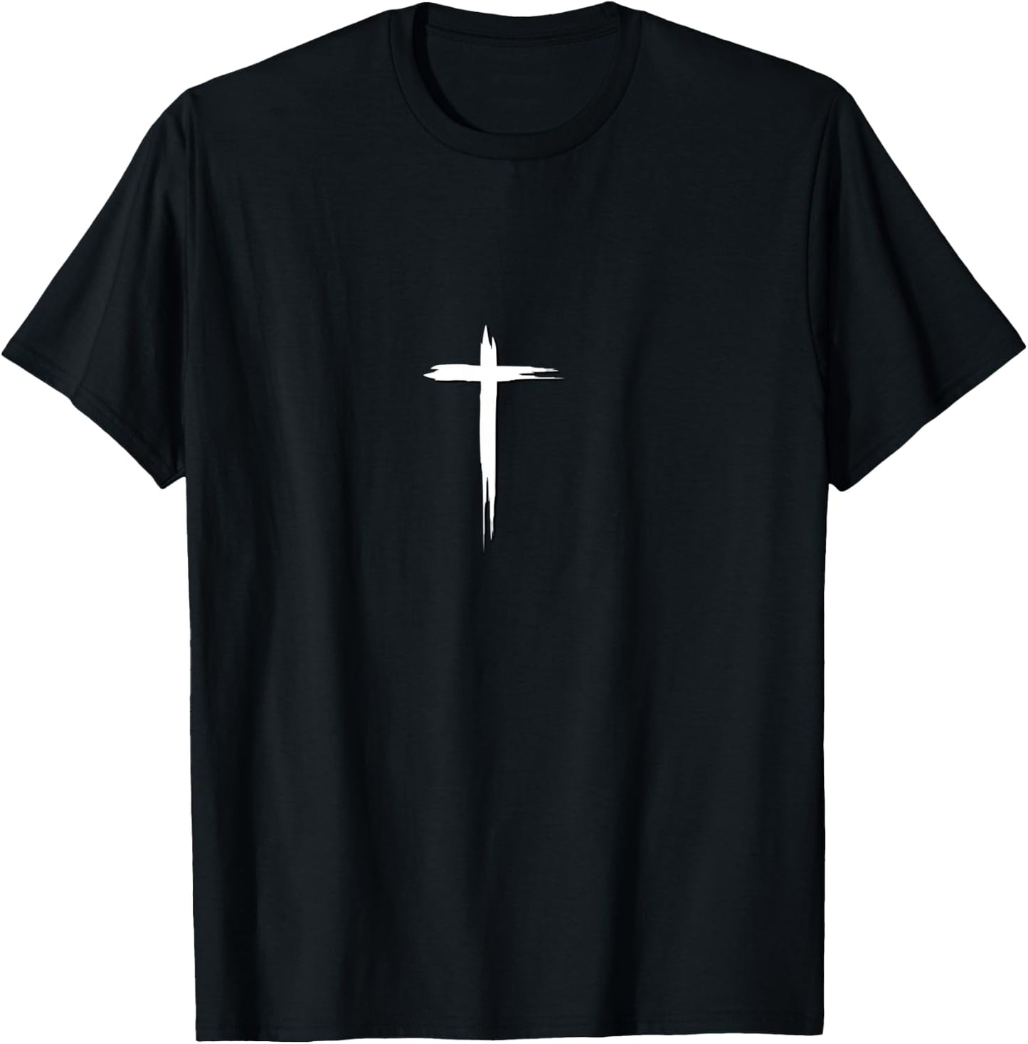 Cross Faith Jesus Christ Cross Graphic T-Shirt - T-Shirt | Black