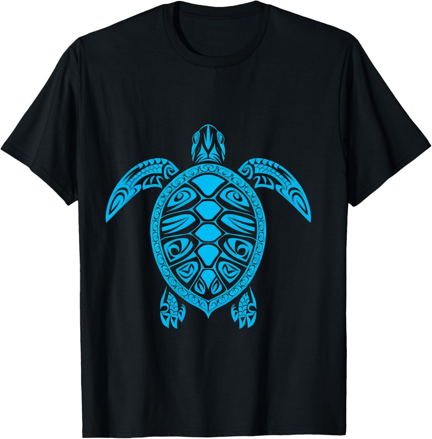 Sea Turtle Beach Lover Ocean Animal Graphic Novelty T-Shirt - T-Shirt | Black