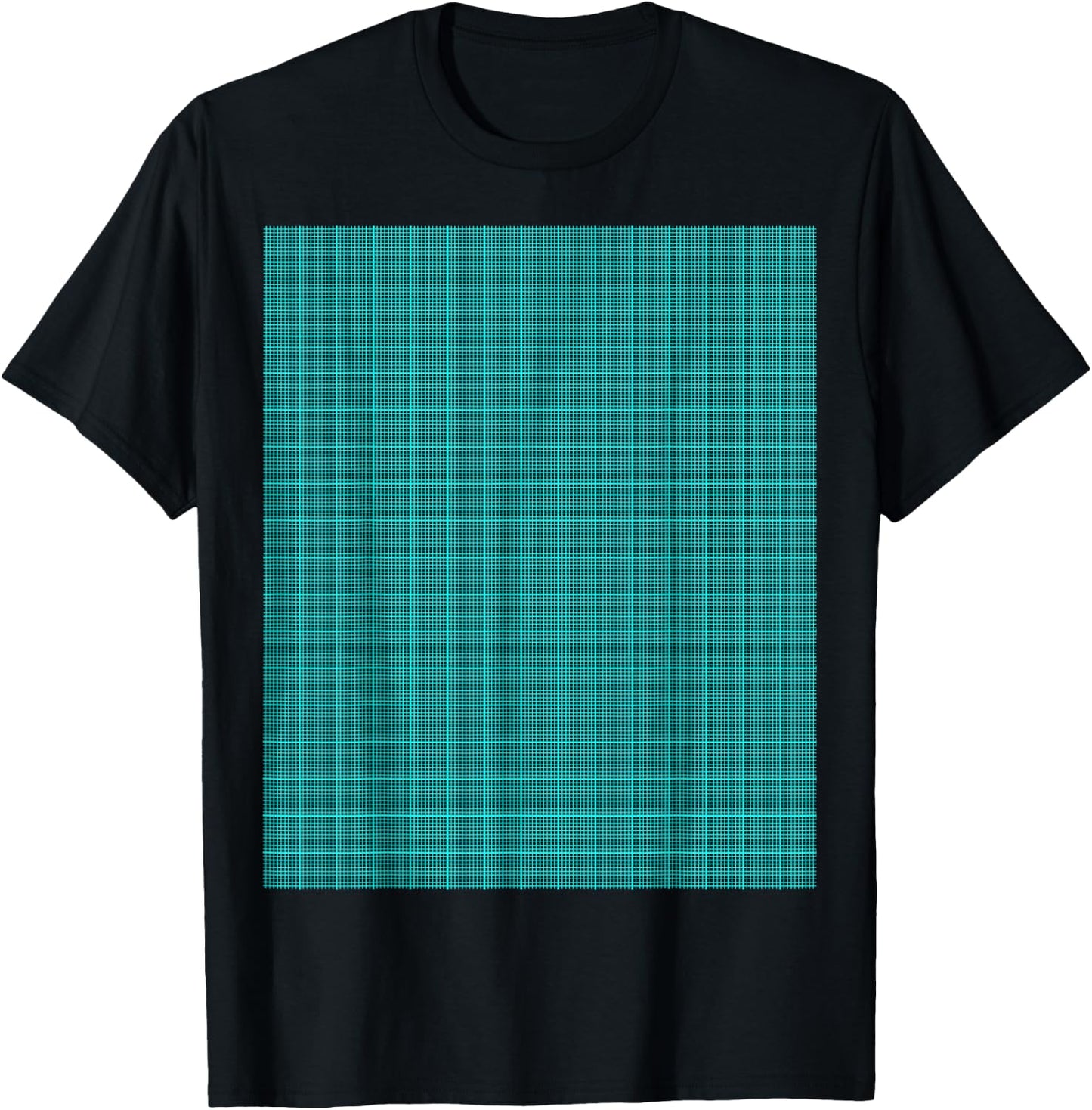 Graph Paper Grid Guides To Plot Graphs of Functions Data Fun T-Shirt - T-Shirt | Black