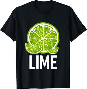 Matching Salt & Tequila & Lime Halloween Costume Party Fun T-Shirt - T-Shirt | Black