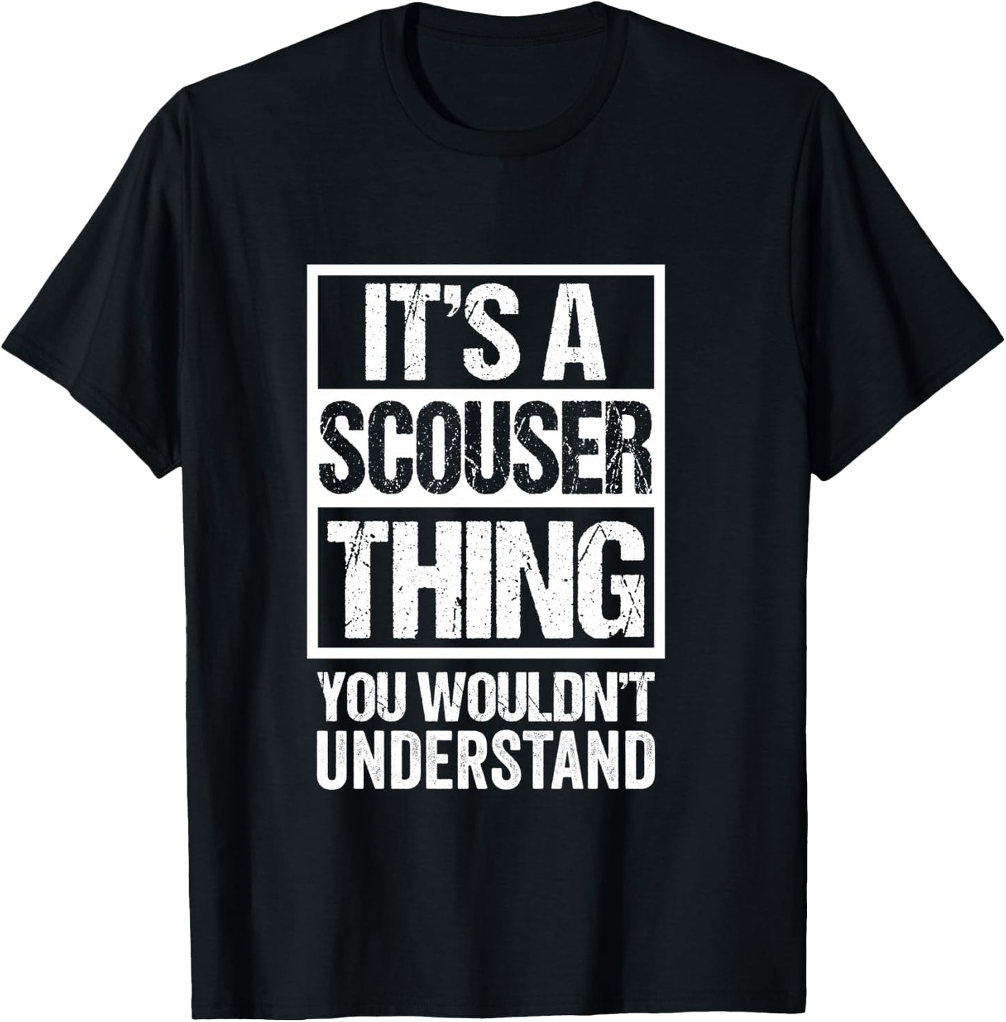 It's A Scouser Thing You Wouldn't Understand Liverpool T-Shirt - T-Shirt | Black